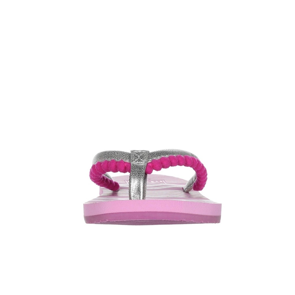 NWT Reef Kids Pom Pom Flip Flop - Picture 4 of 7